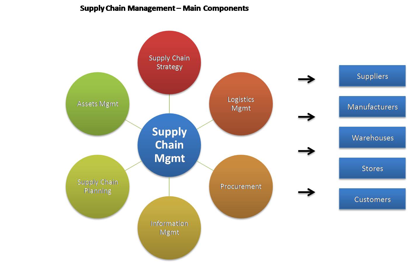 Supply Chain Mgmt Main Components